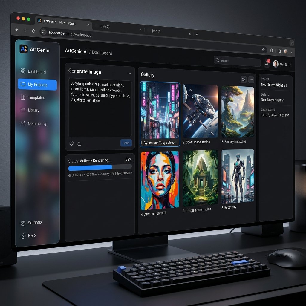 ArtGenio Creator Hub