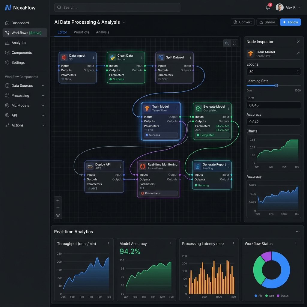NexaFlow AI — AI-Powered Workflow Automation